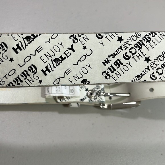 Hurley Enjoy The Feeling Belt White Size Large - Picture 4 of 8